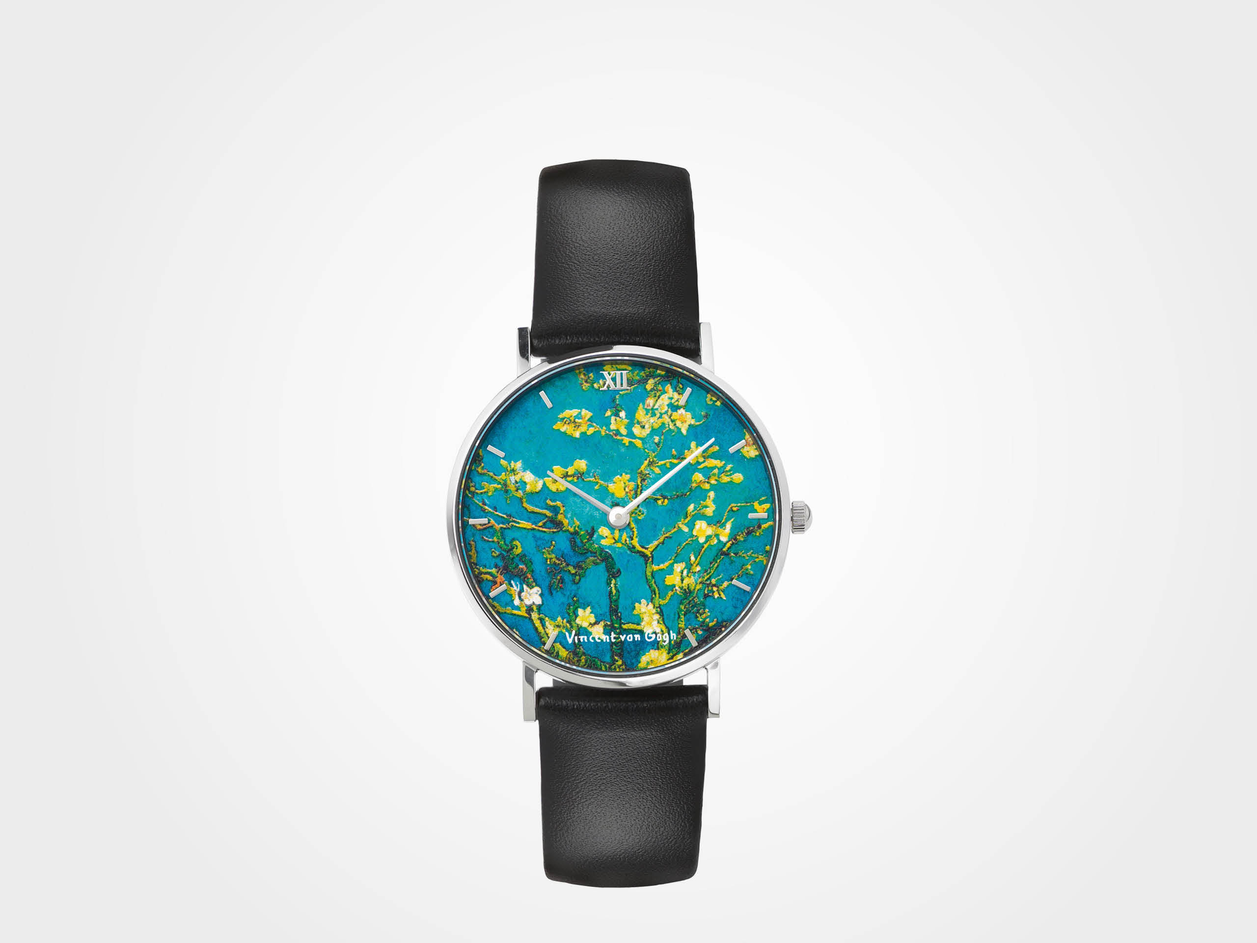 Künstler-Armbanduhr "van Gogh - Blühende Mandelbaumzweige"