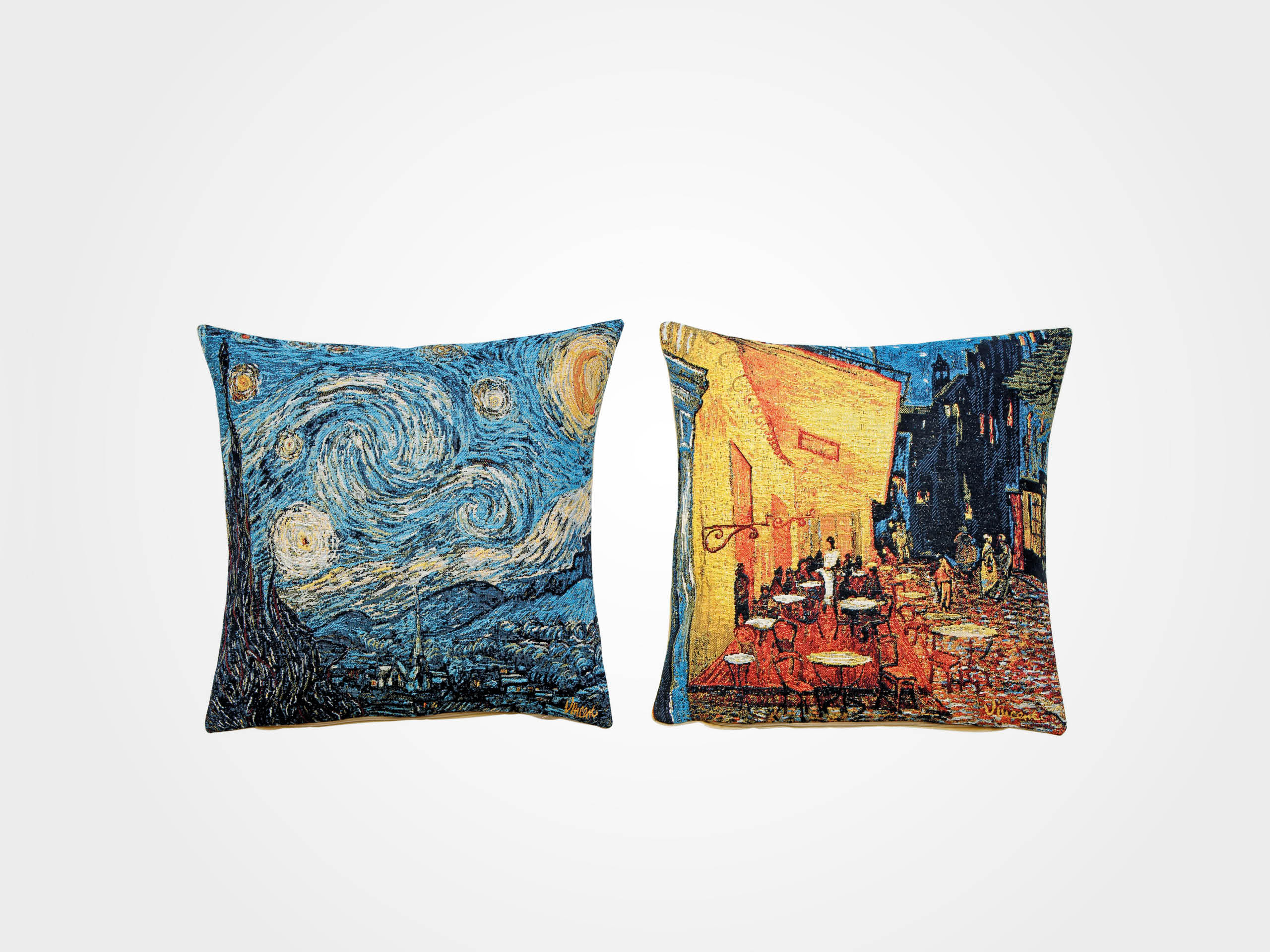 Vincent van Gogh: 2 Kissenhüllen mit Künstlermotiven im Set